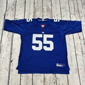 LaVar Arrington New York Giants Reebok NFL Football Sports Jersey